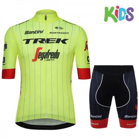 Tenue Cycliste et Cuissard Enfant 2018 Trek-Segafredo N002